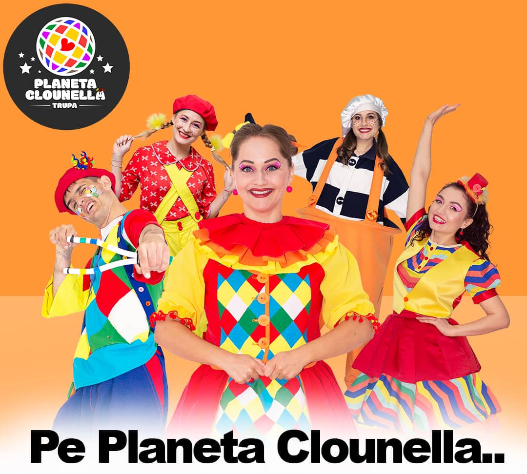 Bilete la PE PLANETA CLOUNELLA Chisinau Moldova - TRUPA PLANETA CLOUNELLA pentru Copii